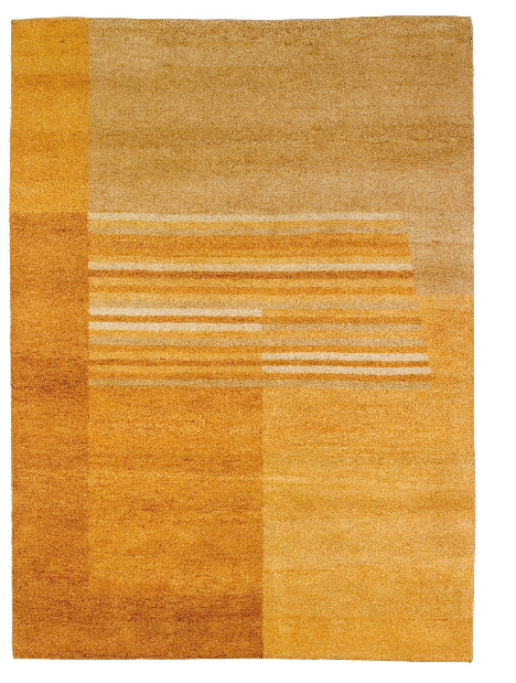 Ručně vázaný koberec Bakero Baku Modern B103 Gold