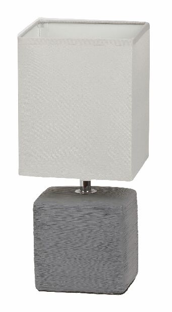 Stolní lampa Orlando 4458 (šedá + přírodní)
