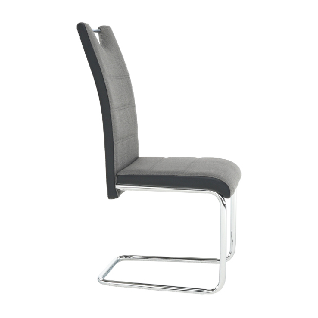 Jídelní židle Ive (tmavě šedá + černá)