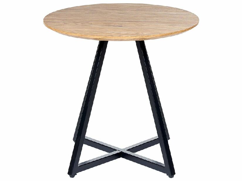 Příruční stolek Angelique (světlé dřevo)