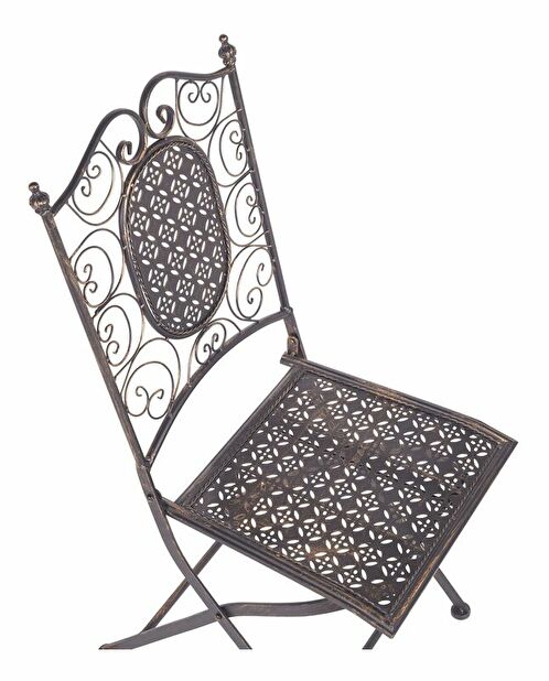 Set 2 ks. zahradních židlí Beatriz (černá)