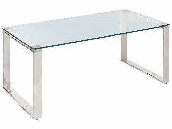 Konferenční stolek Tobiah (stříbrná)