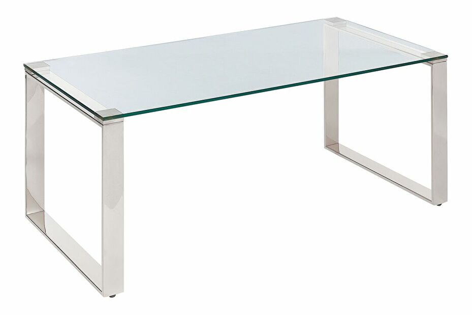 Konferenční stolek Tobiah (stříbrná)