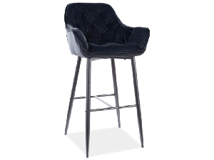 Barová židle Champlain (černá)