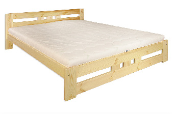 Manželská postel 180 cm LK 117 (masiv)