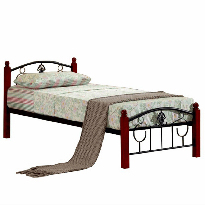 Jednolůžková postel 90 cm Margery (s roštem)