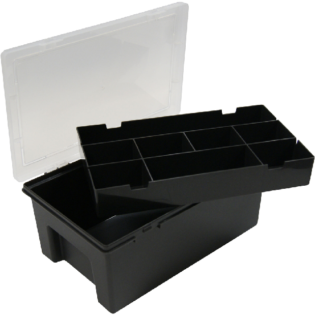 Skladovací box Wham 29x19x11,5cm (černá)