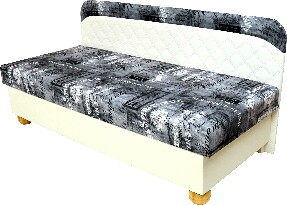 Jednolůžková postel (válenda) 82 cm Lola (s molitanovou matrací)