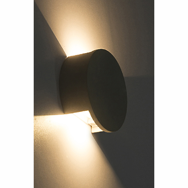 Stropní/nástěnné svítidlo LED Timo 55011-W2 (moderní/designové) (šedá)