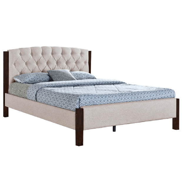 Manželská postel 160 cm Elmas (s roštem)