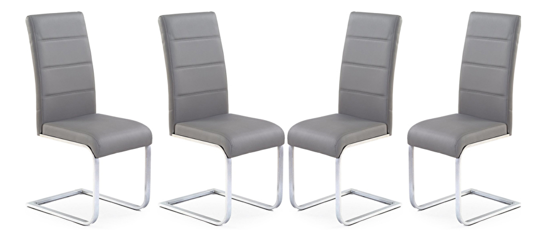 Set 46 ks. jídelních židlí K85 (šedá) *výprodej
