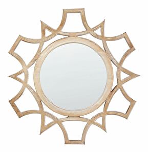Nástěnné zrcadlo Zaccai (světlé dřevo)