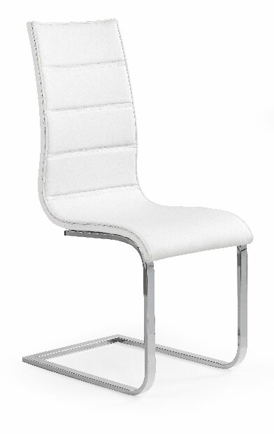 Jídelní židle Killa (bílá + bílá)