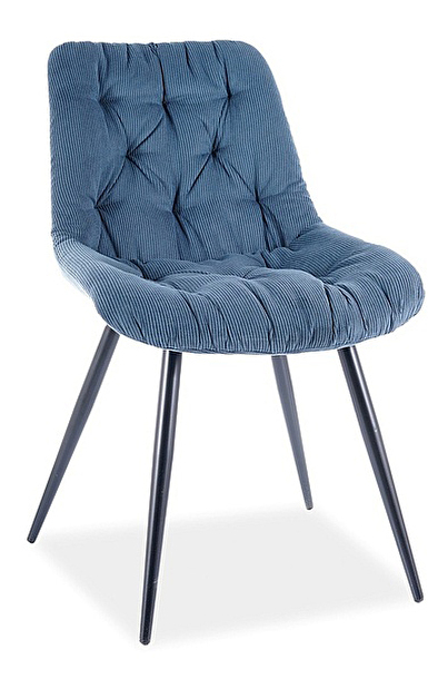Jídelní židle Parry (námořnická modrá + černá)
