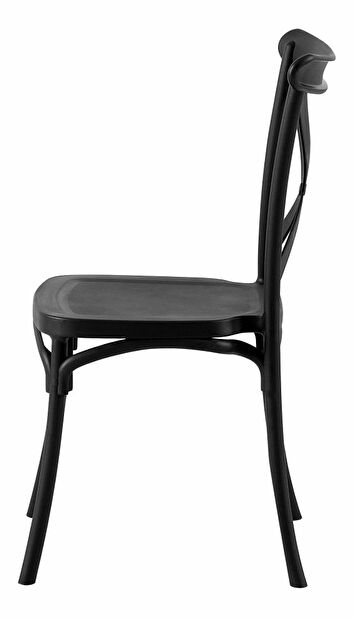 Jídelní židle SAVIVA (černá)