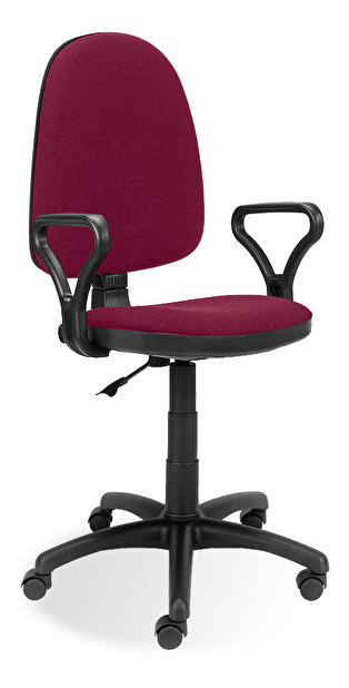 Kancelářská židle BRW Prestige GTS + GTP4 bordová