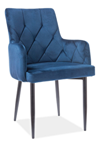 Jídelní židle Raymundo (námořnická modrá + námořnická modrá)