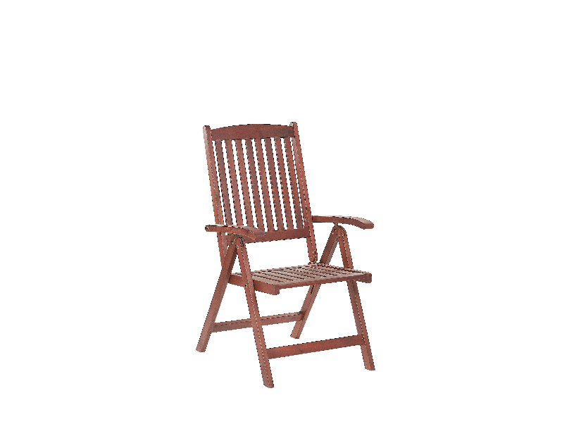 Set 2 ks. zahradních židlí TRATORIA (tmavě červená + béžová + šedá)
