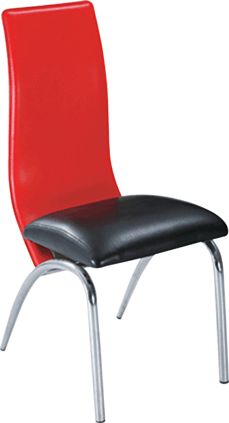 Jídelní židle Double červená