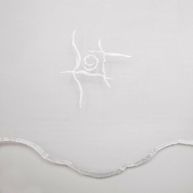 Záclona 400x145 cm Estera (bílá)
