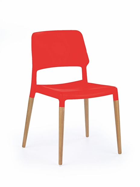 Jídelní židle K 163 červená