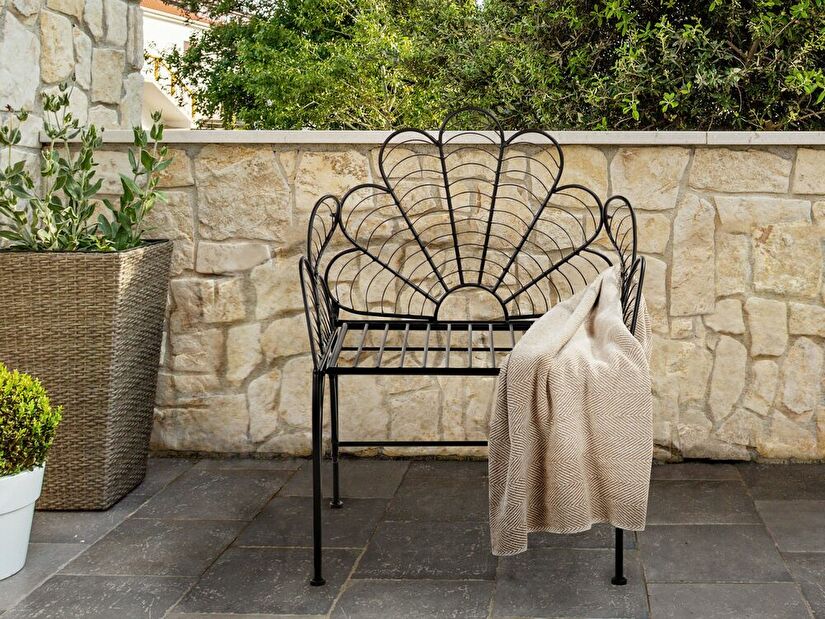 Zahradní židle Ligza (černá)