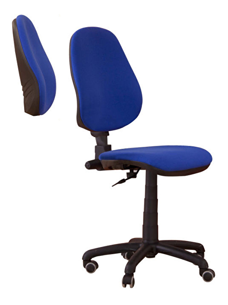 Kancelářská židle Polo 50 modrá (bez područek)
