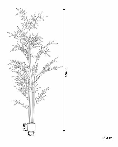 Umělá rostlina 160 cm BAMBU