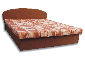 Manželská postel 160 cm Malka 3 (s pěnovými matracemi)