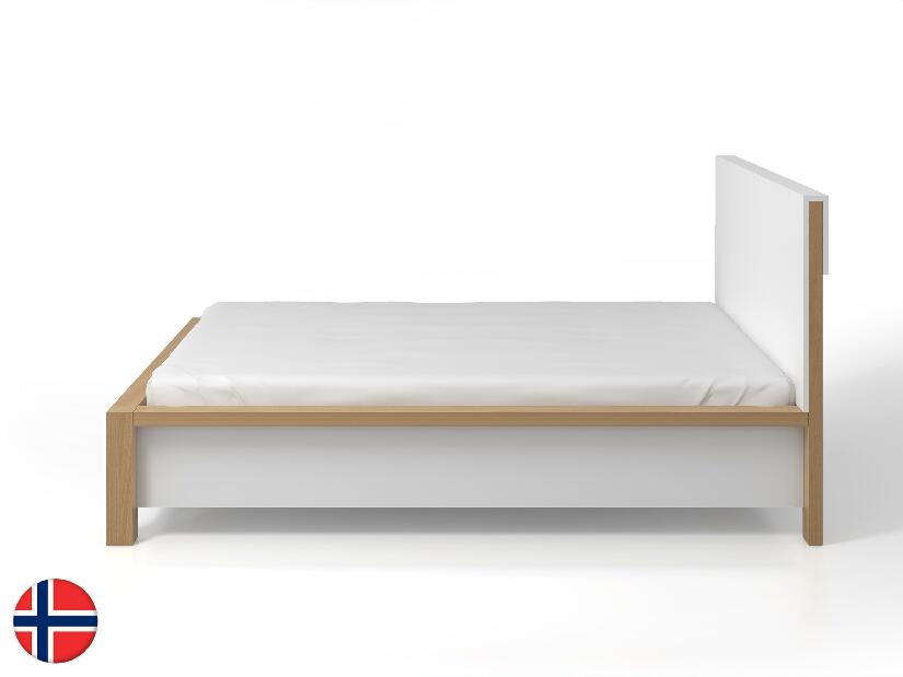 Manželská postel 200 cm Naturlig Lavikker (s roštem úl. prostorem)