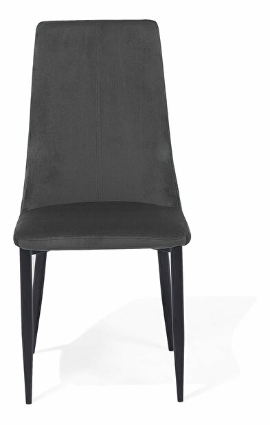 Set 2ks. jídelních židlí Clenot (tmavě šedá)