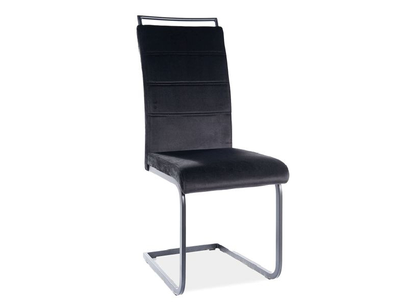 Jídelní židle Harold (černá + černá)