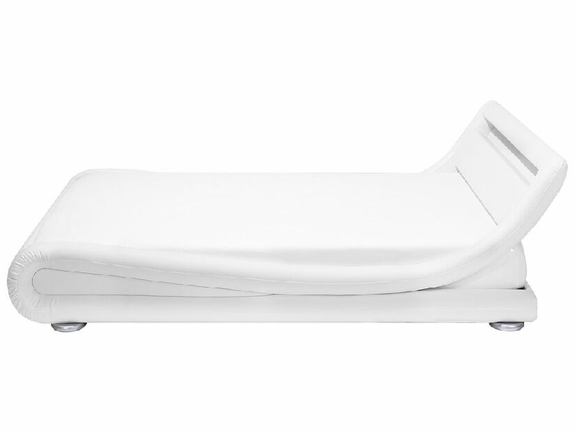 Manželská vodní postel 180 cm Anais (bílá) (s roštem a matrací)
