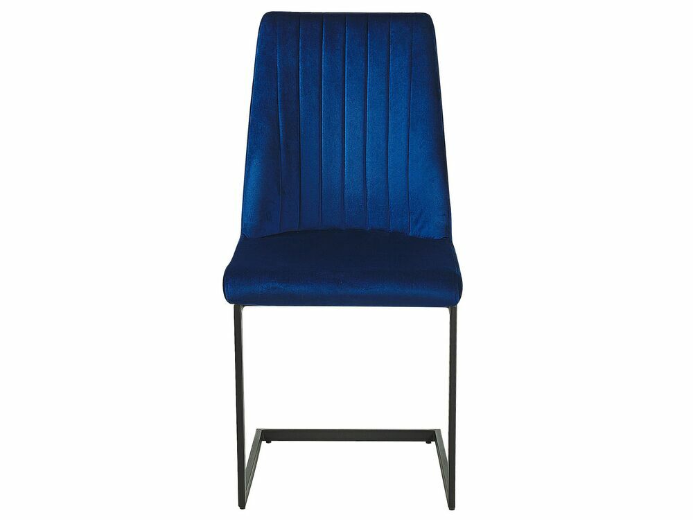 Set 2 ks. jídelních židlí LANIVE (modrá)