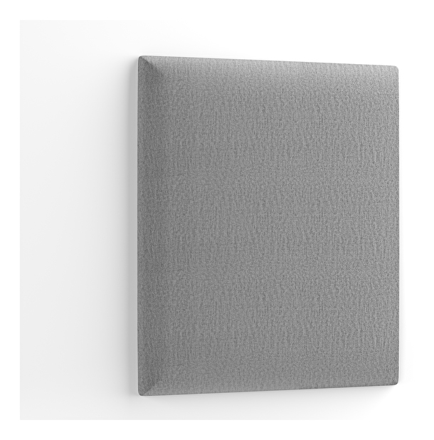 Čalouněný panel Quadra 50x40 cm (světle šedá)