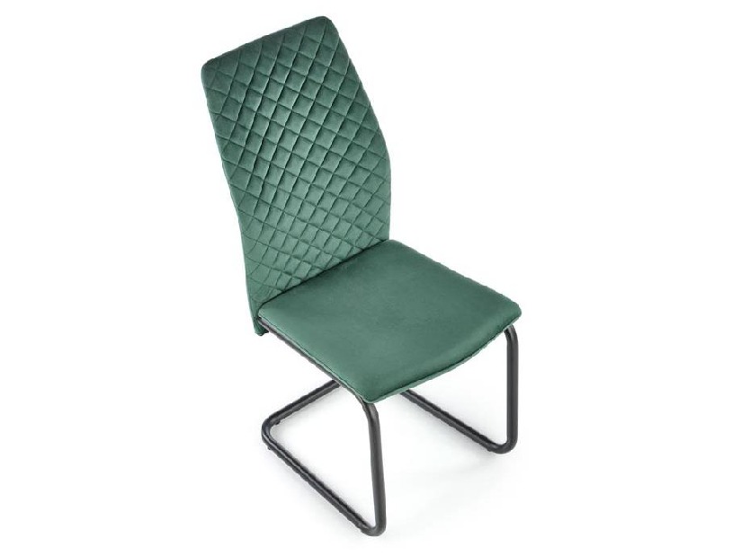Jídelní židle Kingli (tmavě zelená)