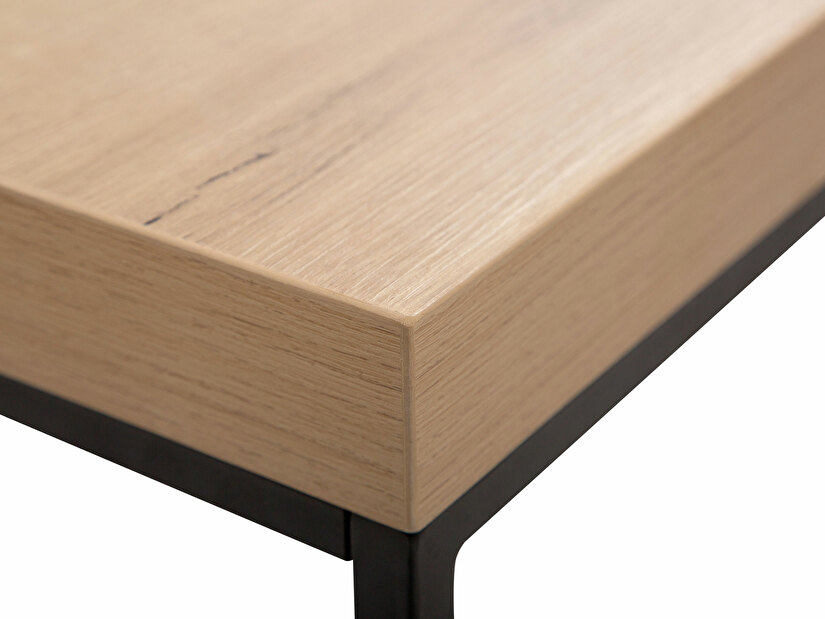 Příruční stolek DELAND (MDF) (světlé dřevo)