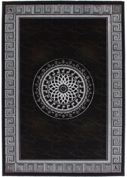 Kusový koberec Aura 776 Black 120x170 cm * bazar