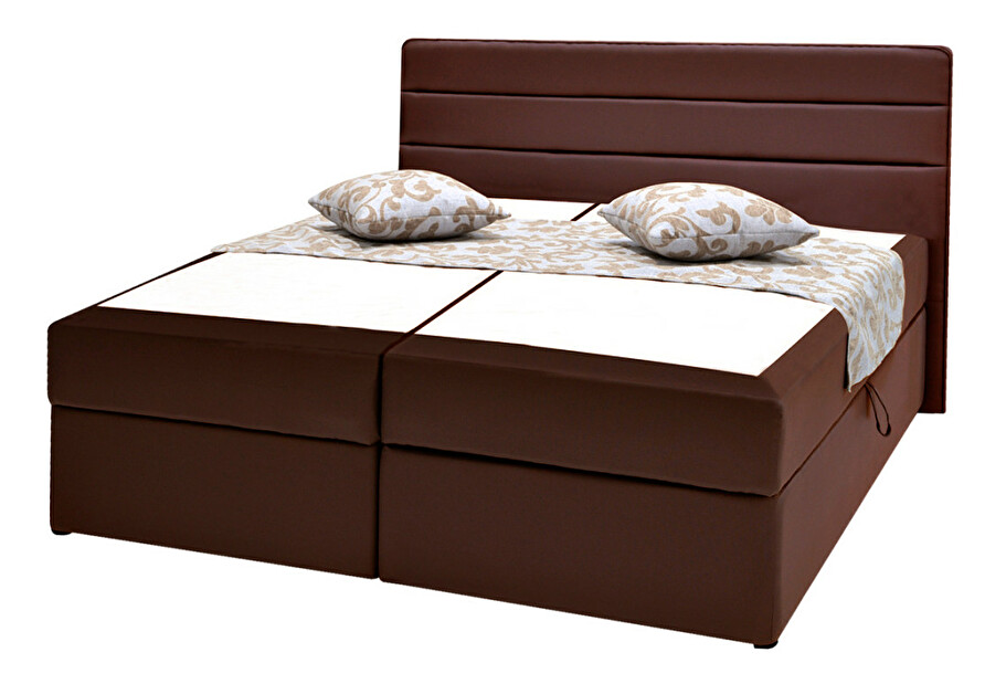 Manželská posteľ Boxspring 170 cm Decodom Betina (s matrací) *bazar