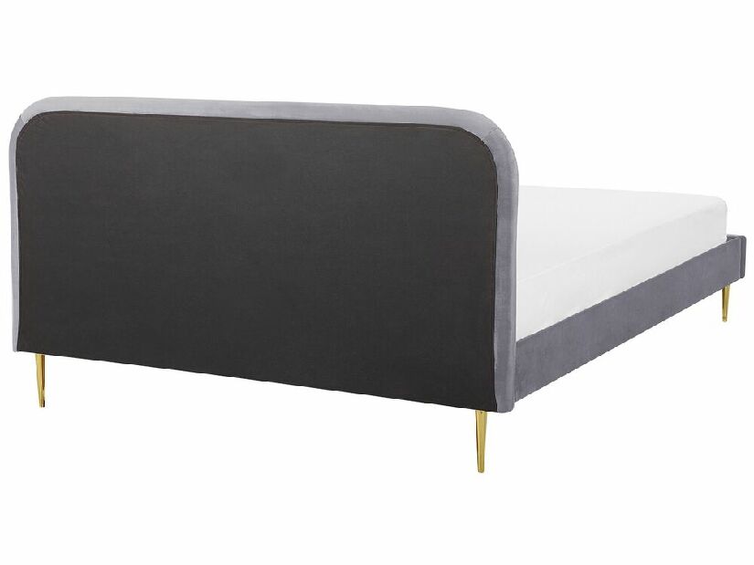Manželská postel 180 cm Faris (šedá) (s roštem)