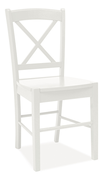 Jídelní židle Dabih (bílá) *výprodej
