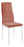Jídelní židle Antigone NEW (lososová + bílá)