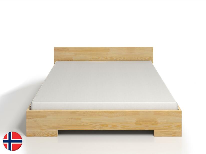 Manželská postel 160 cm Naturlig Stalander Maxi Long (borovice) (s roštem)
