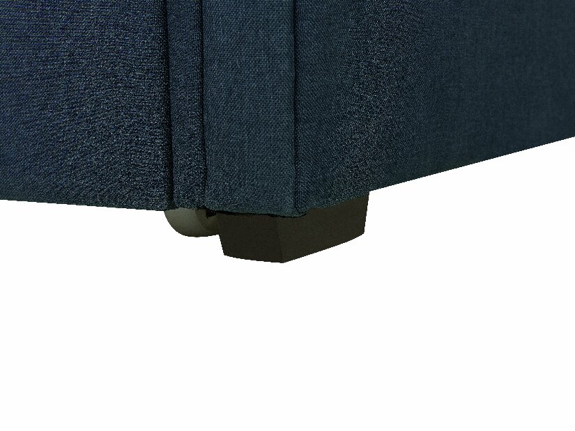 Rozkládací postel 90 cm LISABON (s roštem) (modrá) *výprodej