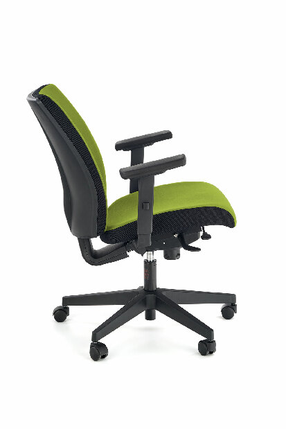 Kancelářská židle Panpo (zelená + černá)