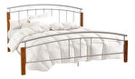 Manželská postel 160 cm Mirela (s roštem)