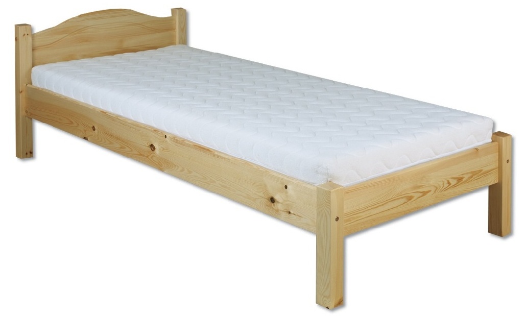 Jednolůžková postel 100 cm LK 124 (masiv)