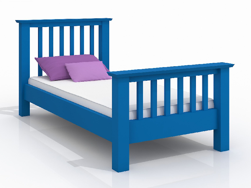 Jednolůžková postel 120 cm Naturlig Kids Leikanger (borovice) (s roštem)