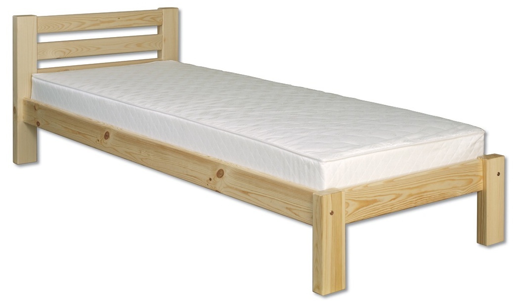 Jednolůžková postel 90 cm LK 127 (masiv)