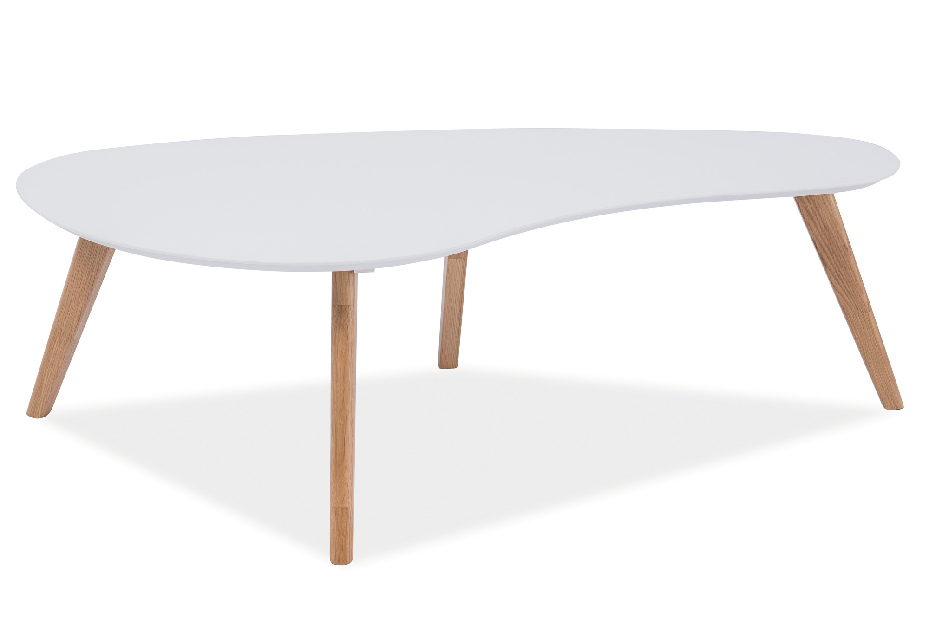 Konferenční stolek Aurea (bílá) *výprodej